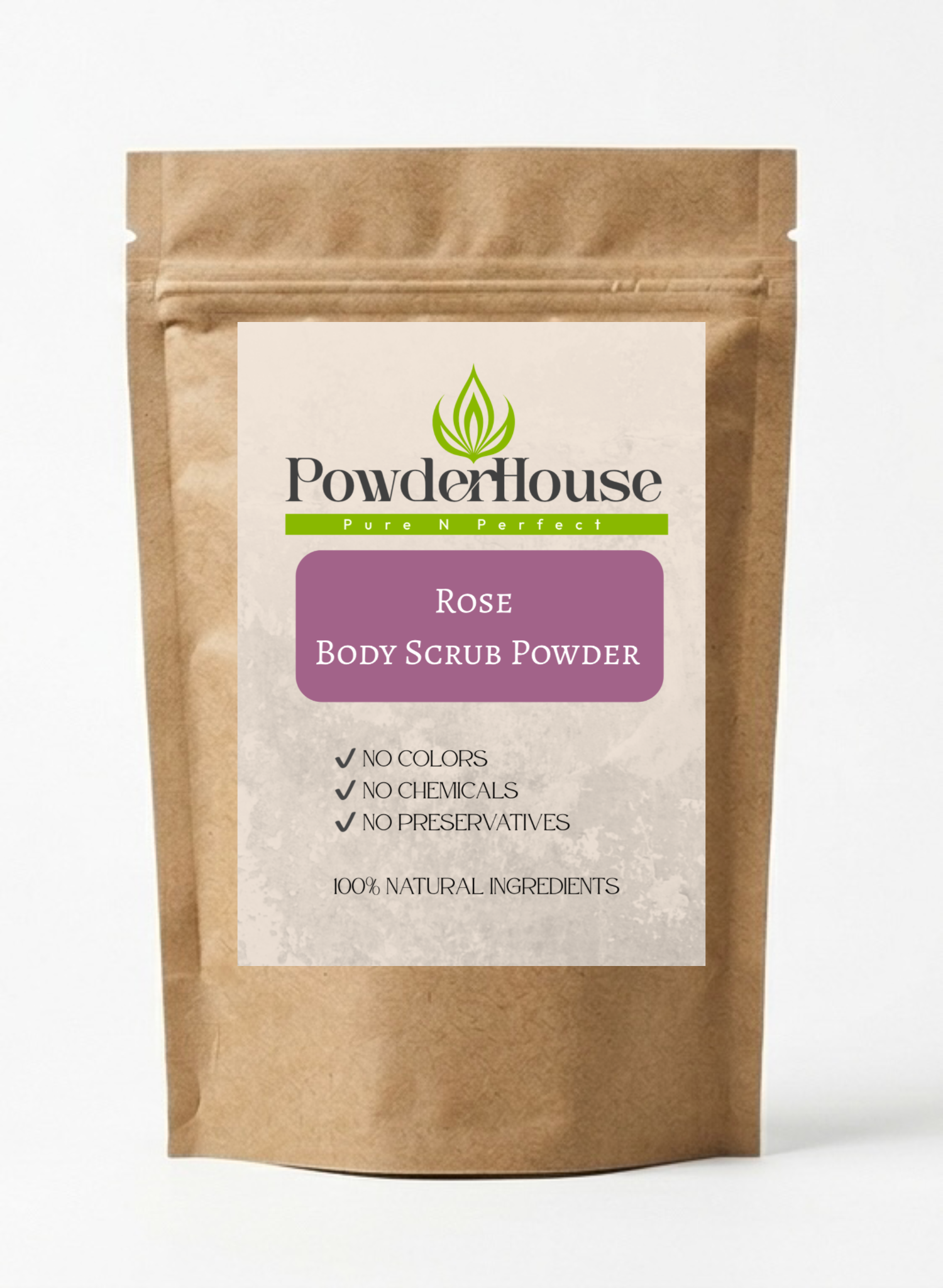 Rose Body Polishing Scrub Powder